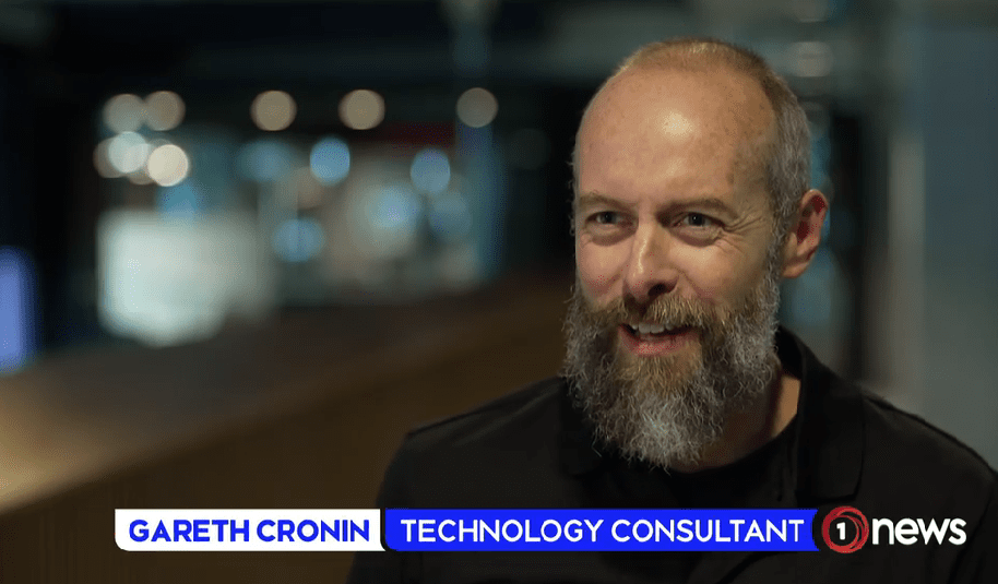Gareth Cronin talks to 1News about Threads and legal action from Twitter